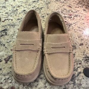 Zara Kids Tan Moccasins